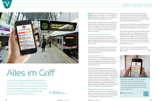 Scan VALID Magazin Artikel 2014
