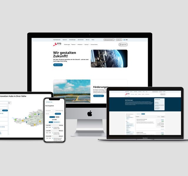 FFG Website on multiple devices