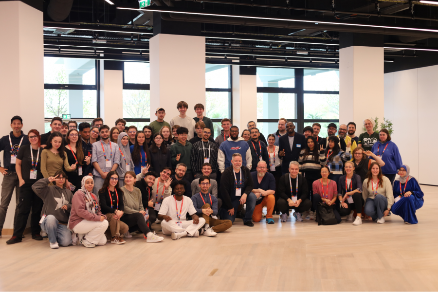 group of people at drupal in a Day