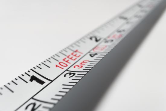 Centimeter measuring tape