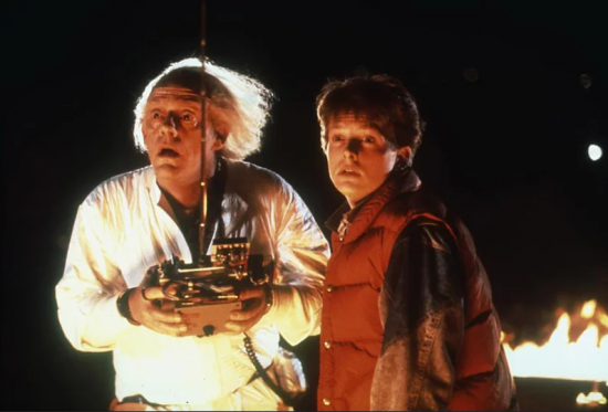 screenshot of back to the future film