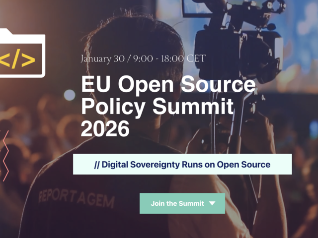 EU OpenSource Policy Summit 2026 Website Screenshot