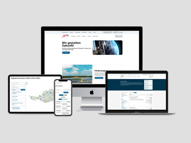 FFG Website on multiple devices
