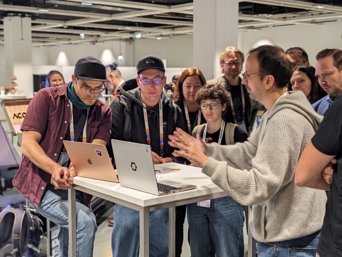 DrupalCon Vienna keynote moment